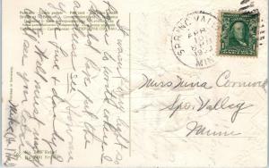 EASTER  Embossed  Greeting  PFB  Cute KID in BALLOON  1909   Postcard