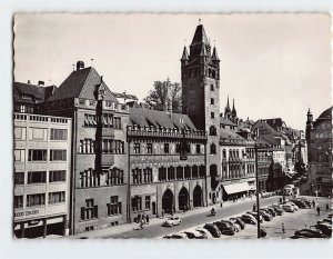 Postcard Rathaus, Basel, Switzerland