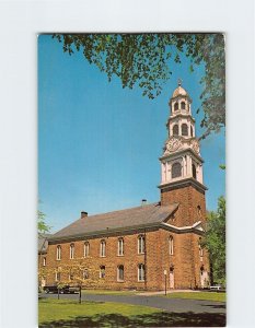 Postcard Church On The Green Bloomfield New Jersey USA