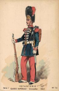 Military - Infanterie Garde Imperiale Grenadier 1865 - MAURICE TOUSSAINT 02.10