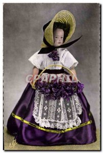 Postcard Modern Fun Children Doll Costume The Regional Toulouse