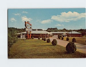 Postcard Lamar Motel, Marietta, Georgia