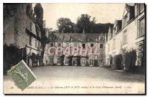 Postcard Old Usse L and L Le Chateau XV and XVI centuries and the north Honor...