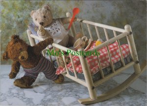 Toys Postcard - Children's Toys - Teddy Bears and a Crib Ref.RR16054