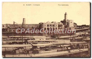 Postcard Old Admiralty Algiers