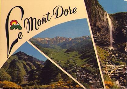 POSTAL 56541: Le mont Dore