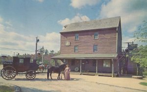 The Gryst Mill Restaurant USA Buffet Vintage 1960s Postcard