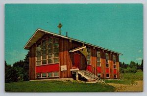 Emmanuel Episcopal Church Jackman Maine ME Vintage Unposted Postcard