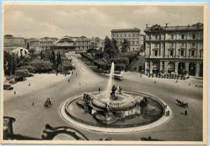 Italy - Rome, Esedra Square - Fountain of the Naiads   *RPPC