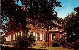 Schuyler Mansion Albany New York NY Postcard VTG UNP Dexter Vintage Unused 