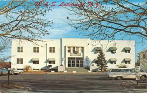 Lakehurst New Jersey~Naval Air Station Navy Exchange Bldg~1970s Car in Street