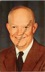 Dwight David Eisenhower President of the United States Postcard PC273