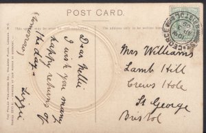 Genealogy Postcard - Family History - Williams - St George - Bristol  BH5343