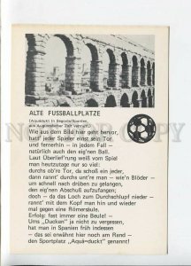 435619 GERMANY Egon Coy Football Soccer Ancient stadium Old postcard