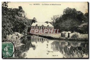 Old Postcard Bayeux Chateau Belle Fontaine