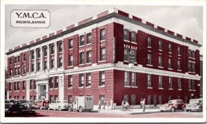 Postcard Y.M.C.A. Building in Wichita, Kansas