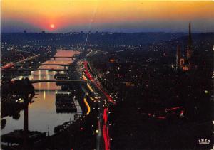 BG18236 rouen the town at night   france