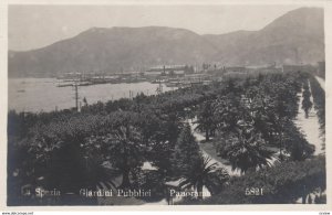 RP: LA SPEZIA, Liguria, Italy, 1900-1910's; Giardini Pubblici