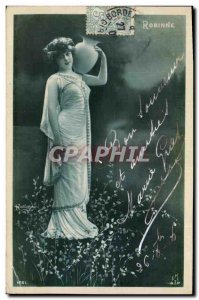 Old Postcard Fantaisie Robinne