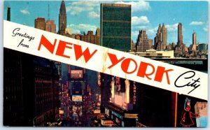 Postcard - Greetings from New York City, New York