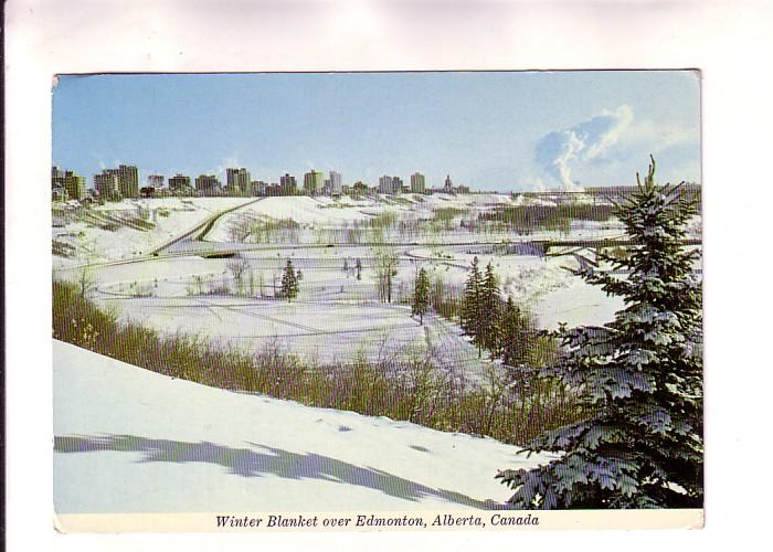 Winter Blanket of Snow over Edmonton, Alberta, Photo Sutton