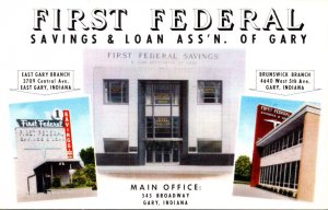 Indiana Gary First Federal Savings & Loan Association Bank