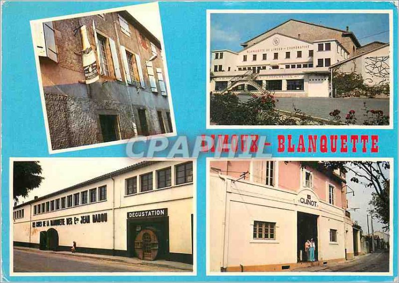 Postcard Modern Capital Limoux Blanquette