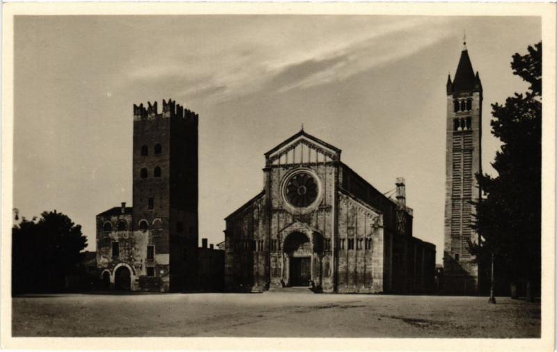 CPA VERONA Basilica di S.Zeno . ITALY (493336)