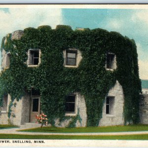 c1910s Fort Snelling, MN Old Round Tower Vine Military Outpost House Stone A274