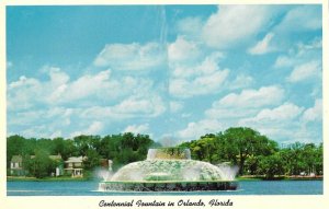 Centennial Fountain in Orlando Florida