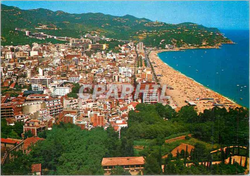 Postcard Modern Lloret de Mar, Costa Brava Panoramica