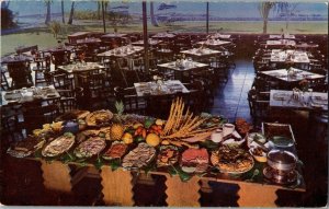 Dining Lanai of Kona Inn, Kailua HI Vintage Postcard E78