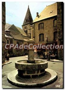 Modern Postcard Ussel Vieille Fontaine