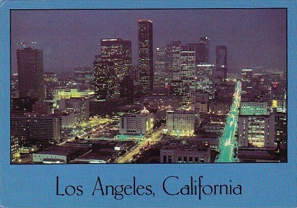 California Los Angeles The San Diego Freeway Looking North 1970  United  States - California - Los Angeles, Postcard / HipPostcard