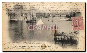 Postcard Old Marseille Vieux Port eTree