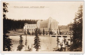 RP: Chateau L:ake Louise , LAKE LOUISE , Alberta , Canada , 1920s