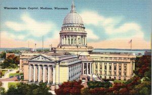 postcard State Capitol, Madison Wisconsin