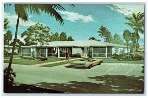 c1960 Exterior View High Point Delray Classic Car Delray Beach Florida Postcard