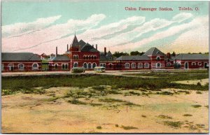 Postcard OH Toledo Union Passenger Station