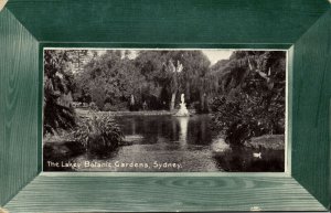 australia, NSW, SYDNEY, Botanic Gardens, The Lake (1910s) HB Series Postcard