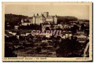 Old Postcard La Rochefoucauld Vue Generale