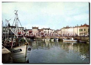 Postcard Modern Ile De Re The Flote Port