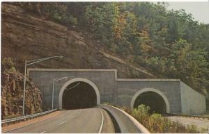 The Double Tunnel on Interstate No. 40, Between Newport, Tenn, and Asheville, NC