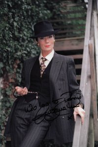 Lorraine Chase as Elegant Man Emmerdale 12x8 Hand Signed Photo