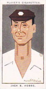 Player Vintage Cigarette Card Sea Fishes No 29 Jack B Hobbs  1926