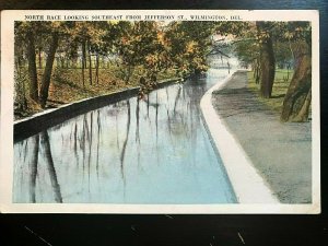 Vintage Postcard 1923 North Race Jefferson Street Wilmington Delaware DE