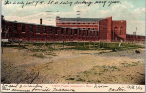 Kansas Leavenworth Federal Prisons 1908