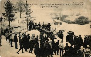 CPA MOREZ - Concours de 31 Janvier 1909, Depart d'un Bobsleigh (215351)