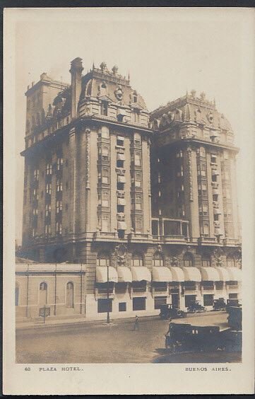 Argentina Postcard - Plaza Hotel, Buenos Aires  RS5244