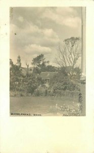 Cottage Church Marblehead Massachusetts 1930s RPPC Photo Postcard20-8559